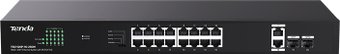 Switch Tenda TEG1120P-16-250W неуправляемый
