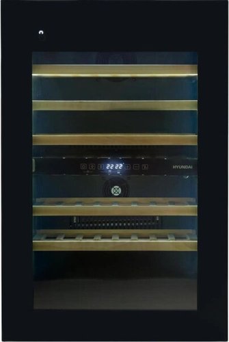 Винный шкаф Hyundai HBWC 0865 DCT 1-нокамерн. черный
