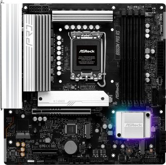 MB ASRock B860M PRO RS, Soc-1851, (HDMI, DP), 4xDDR V, mATX