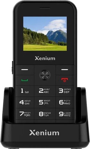 Сотовый телефон XENIUM X718 черный CTX718BK/00