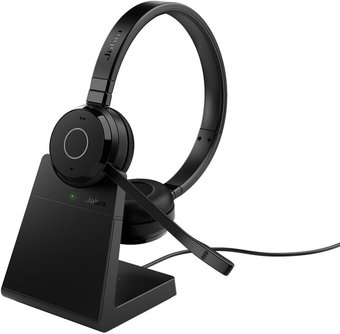 Наушники Jabra Evolve 65 TE, Link 390a MS Stereo Stand 6699-833-399