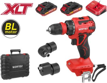 Дрель-шуруповерт Wortex BD 2025 LiSET ALL1 XLT 1325844