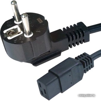 Кабель питания для UPC Gembird (PC-186-C19) 1.8м, Schuko-С19, 16А, черный, с заземлением, пакет